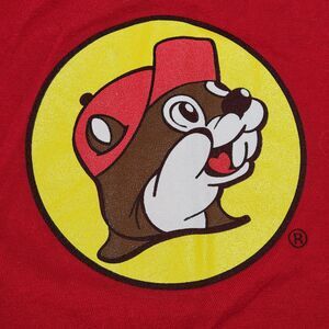 Buc-ee's Classic Graphic SS Tee Red - Size Youth Large
